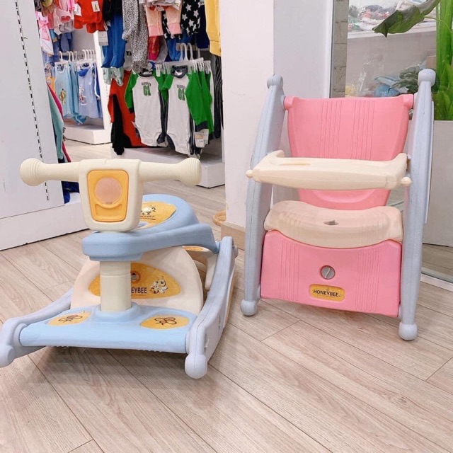 (FREESHIP 70k )Ghế ăn dặm 2 trong 1
