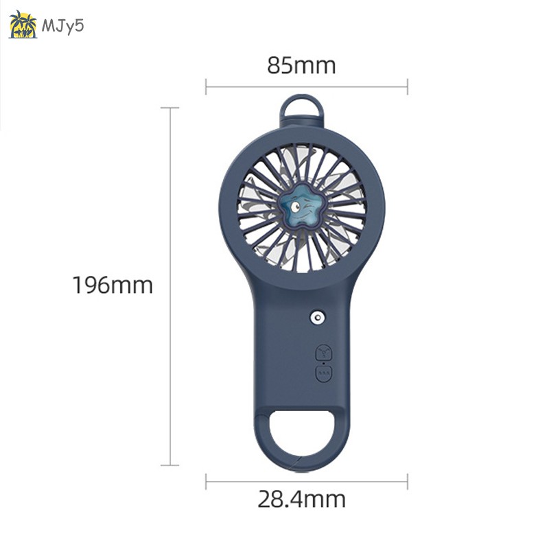 Quạt Phun Sương Cầm Tay Mjy5 Cổng Sạc Usb