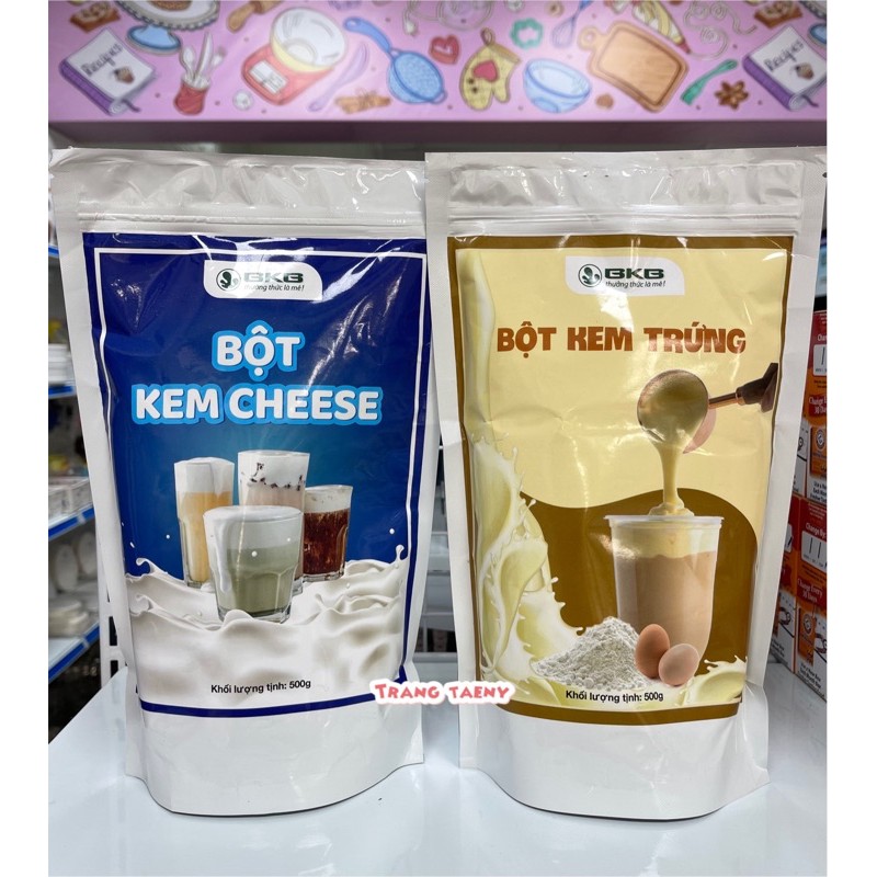 Bột kem cheese, kem trứng BKB 500g