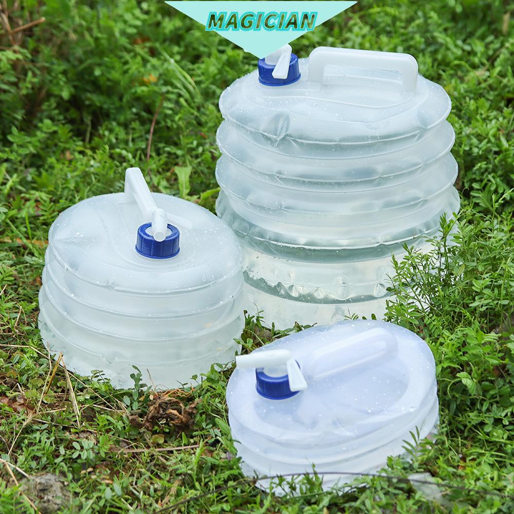Túi đựng nước trong suốt có thể gấp gọn tiện lợi dung tích 3L/ 5L/ 10L/ 15L chất lượng cao