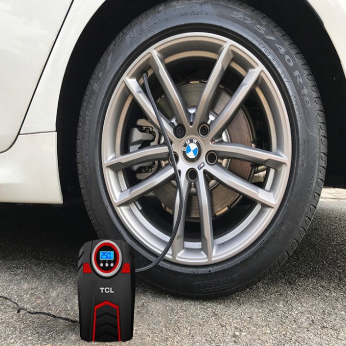 Sản Phẩm  Máy bơm lốp xe hơi, ô tô màn hình Led tự ngắt nhãn hiệu TCL TD3 Công suất 120W - Bảo hành 12 tháng ..