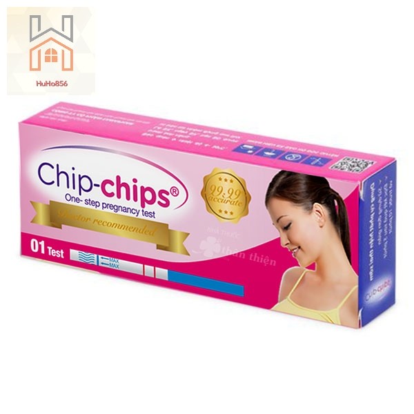 [CHE TÊN]-Chip Chips - Que Test Thử Thai Kết Quả Siêu Nhanh Chính Xác Cao