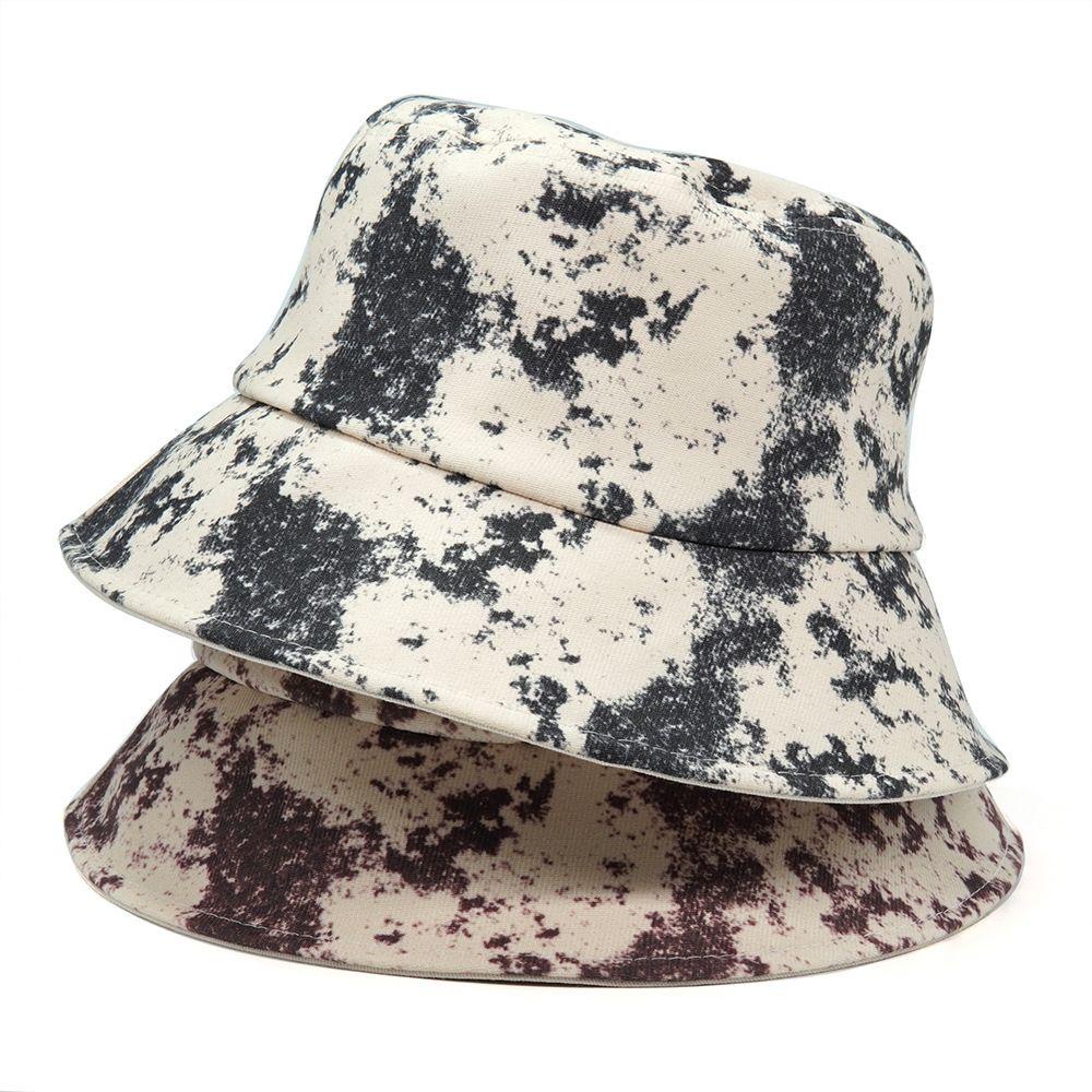 SUMU Nón Tai Bèo Chất Liệu Cotton Màu Nhuộm In Họa Tiết Độc Đáo Thời Trang Đi Biển Xinh Xắn
