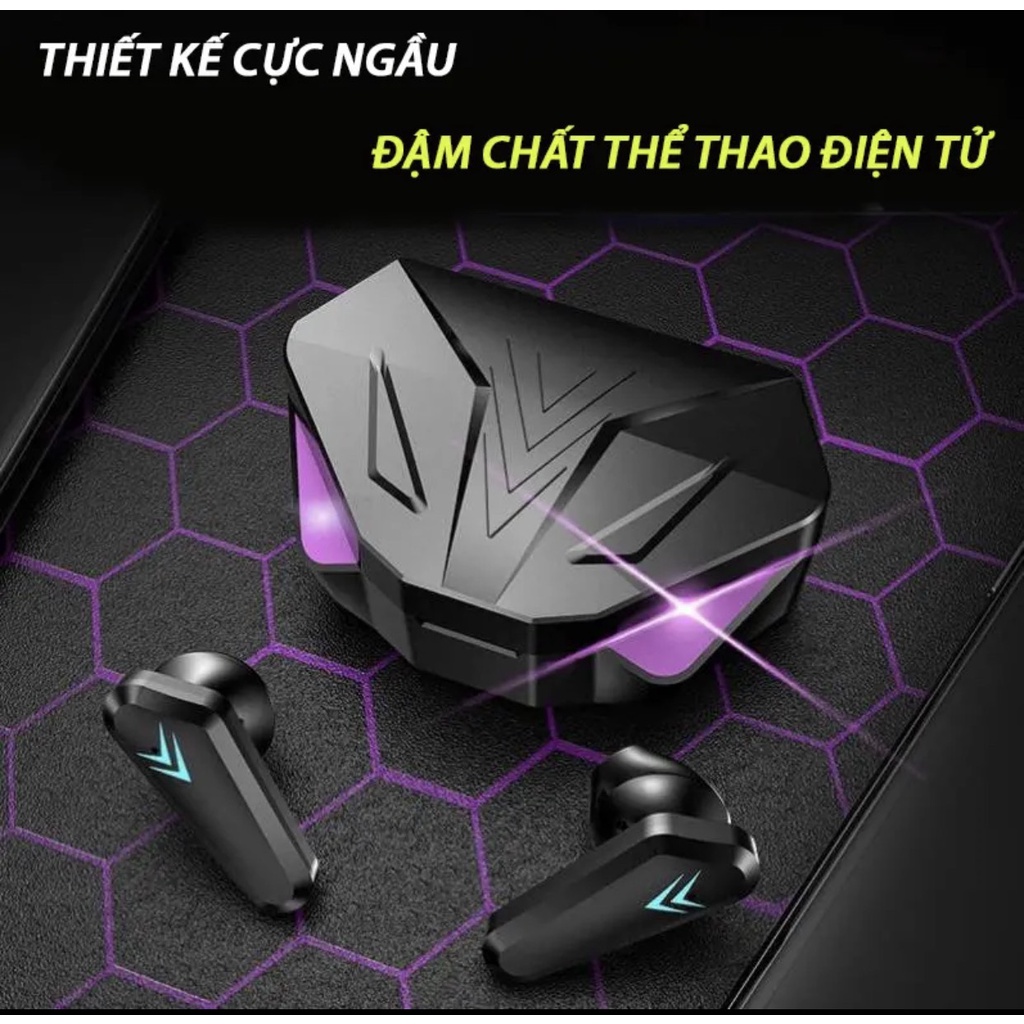 Tai nghe Bluetooth Gaming Không dây X15 TWS công nghệ Bluetooth 5.0 cảm biến chạm, không có độ trễ âm (Bản Quốc tế 2022)