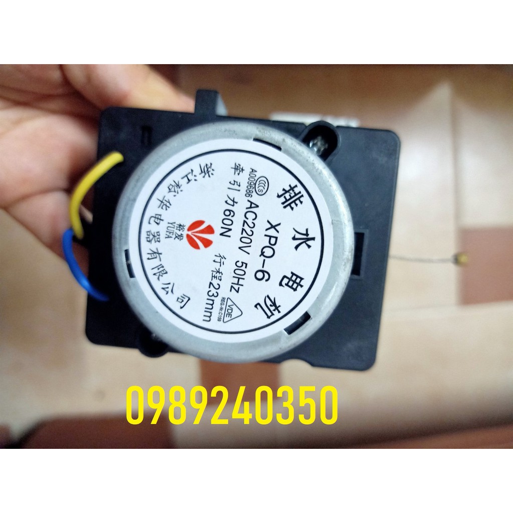 Van xả máy giặt cửa trên, lồng đứng