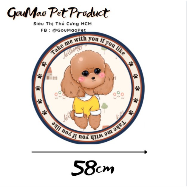 ☀️ Thảm mùa hè siêu kute họa tiết chó mèo ☀️