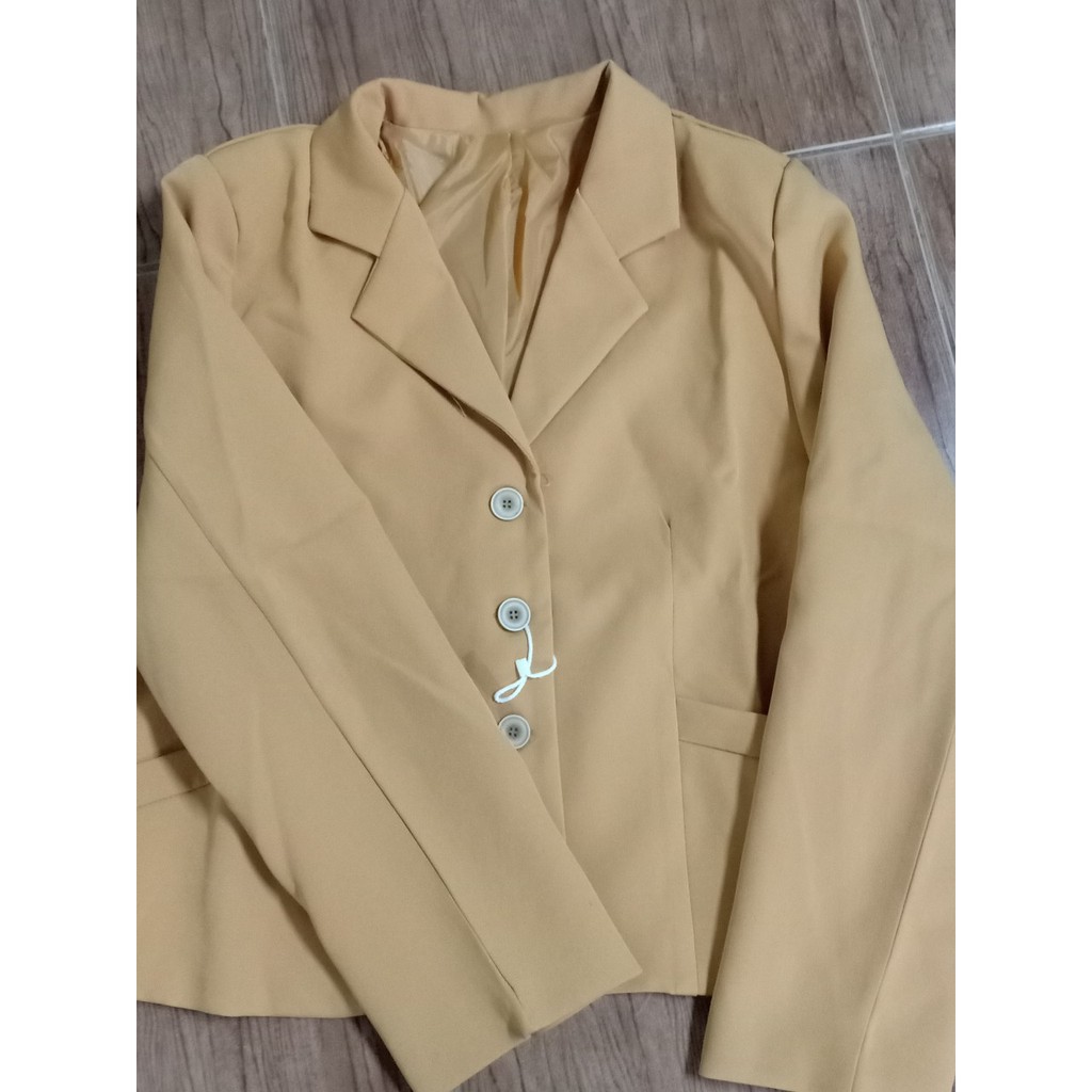 (Hàng Đẹp)Ảnh thật 5 hình cuối-2W95.Áo blazer dáng ngắn trẻ trung phong cách Hàn Quốc | BigBuy360 - bigbuy360.vn