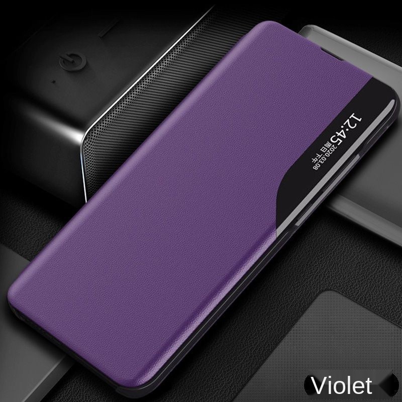 Bao Da 3 Ngăn Màu Trơn Bảo Vệ Toàn Diện Cho Samsung S21 Galaxy S21 + S21