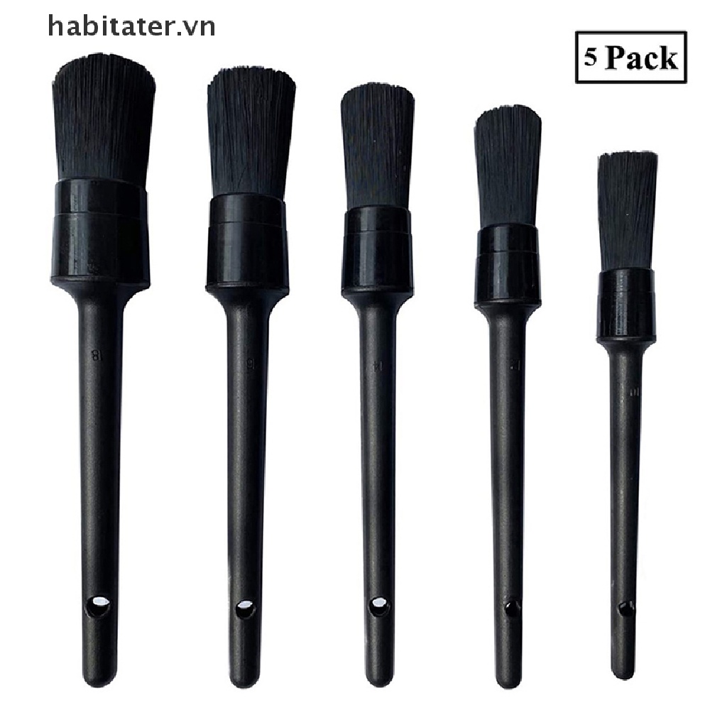 Set 5 Cọ Vệ Sinh Xe Ô Tô Tiện Lợi