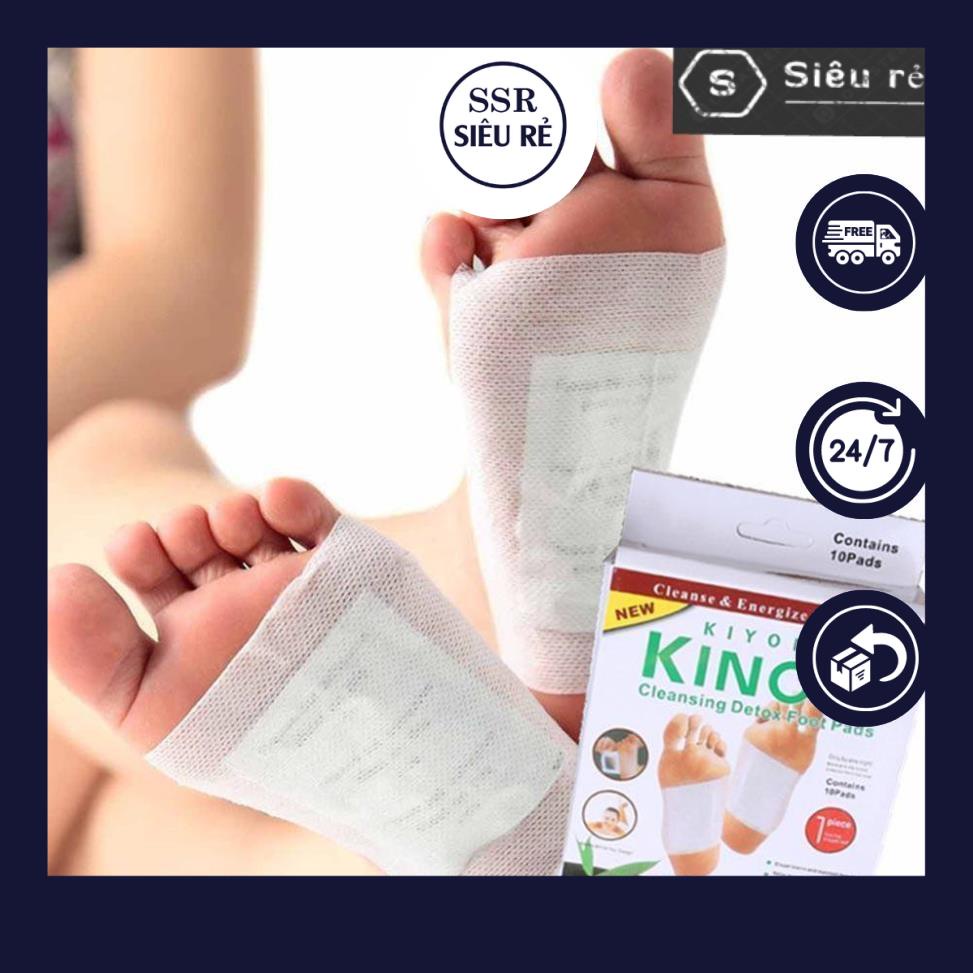 HỘP 10 MIẾNG DÁN CHÂN GIẢI ĐỘC KINOKI (PD1013)