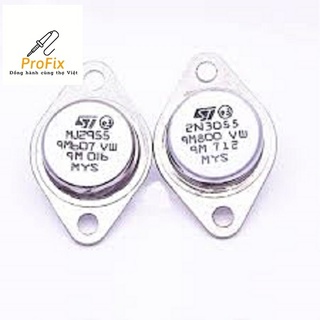 Cặp sò 2N3055 và MJ2955 bóc máy chính hãng