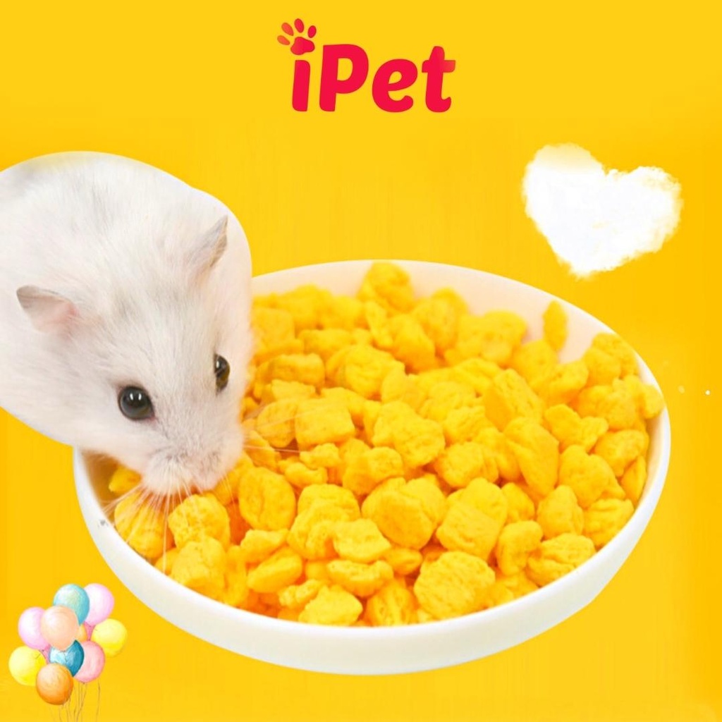 Lòng Đỏ Trứng Gà Sấy Thức Ăn Cho Hamster, Thỏ, Bọ Ú - iPet Shop