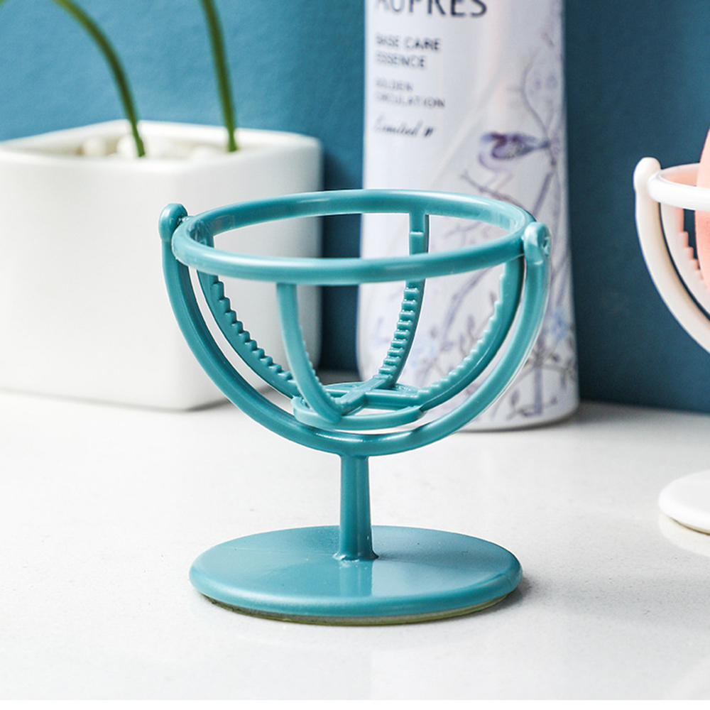 [Hàng mới về] Giá Đỡ Mút Trang Điểm Gắn Tường Khô Thoáng Tiện Lợi