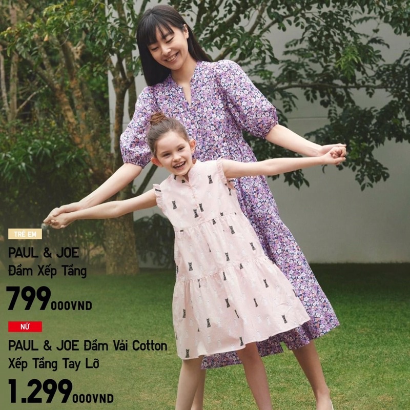 Váy hoa UNIQLO NHẬT