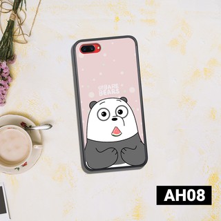 [FREESHIP ĐƠN TỪ 50K] Ốp lưng Oppo A3s - A1K in hình Gấu We Bare Bears siêu cute dễ thương