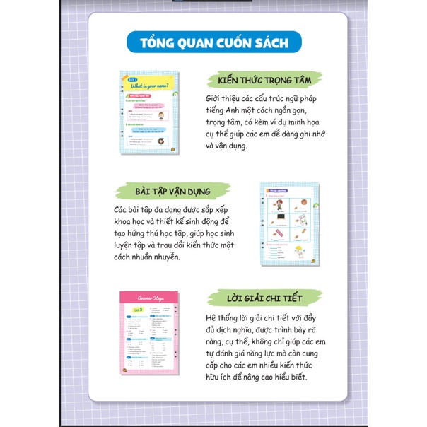Sách - Sổ Tay Ngữ Pháp Và Bài tập Tiếng Anh Lớp 3 45