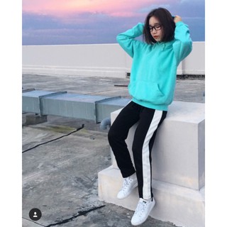 Áo Khoác Hoodie Xanh Mint Trơn