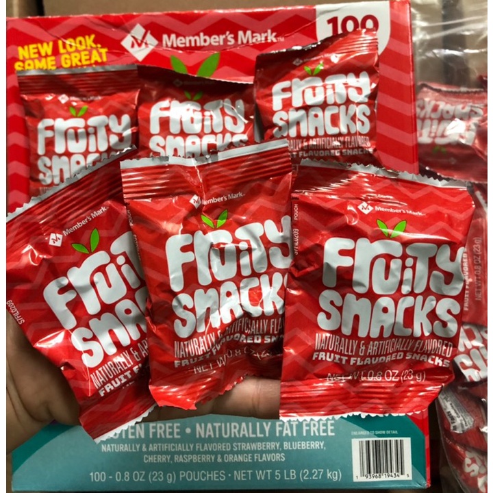 Kẹo dẻo trái cây Member's Mark Fruity Snacks - Mỹ