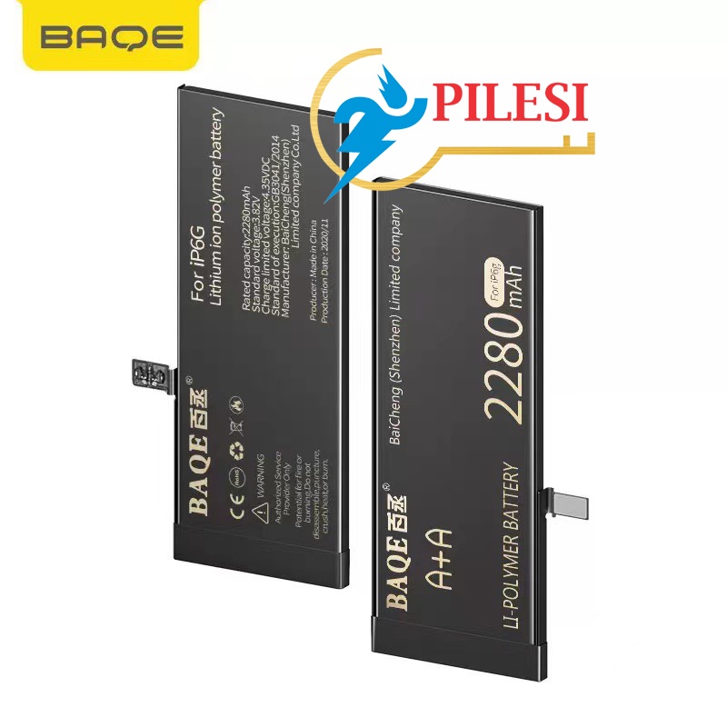 Pin táo siêu dung lượng cao BaQe cho các dòng máy từ 6G đến 11 Promax
