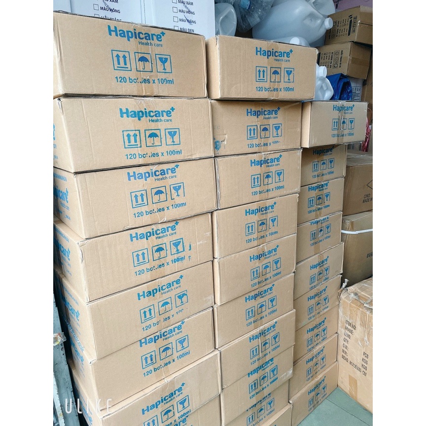 THÙNG 120 BÌNH XỊT 100ML HAPPICARE DUNG DỊCH RỬA TAY KHÁNG KHUẨN, GIÁ TỐT HỖ TRỢ MÙA DỊCH | BigBuy360 - bigbuy360.vn