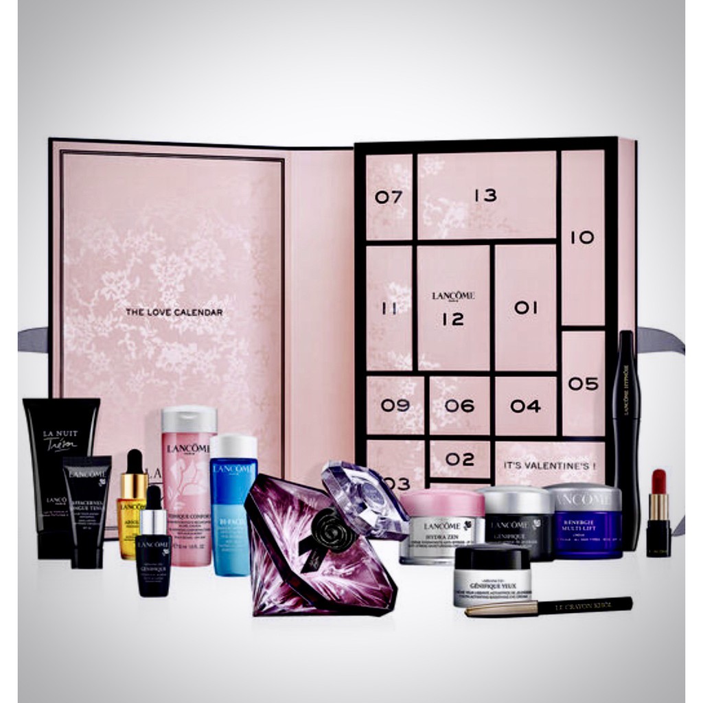 [Bill Pháp] Tách SET Lancome Love Calendar La Nuit Trésor 14 món | BigBuy360 - bigbuy360.vn