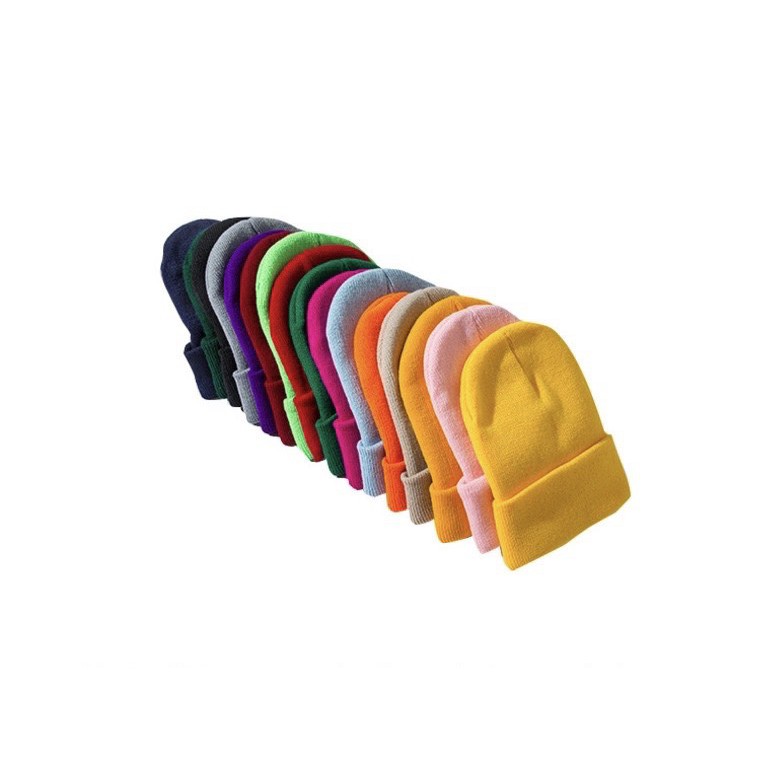 Mũ Len Beanie Nhiều Màu Dài 30cm [Giá Gốc]