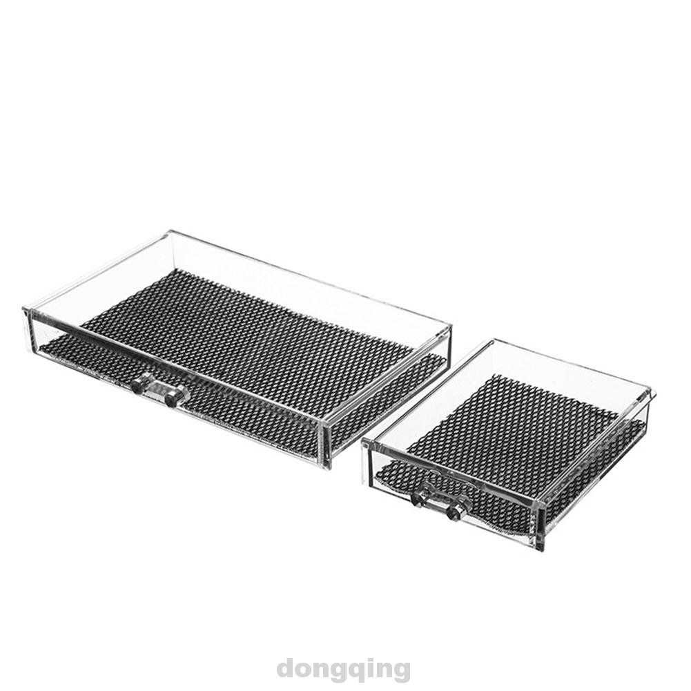 Hộp Đựng Dụng Cụ Trang Điểm / Sơn Móng Tay Bằng Acrylic Trong Suốt Tiện Dụng