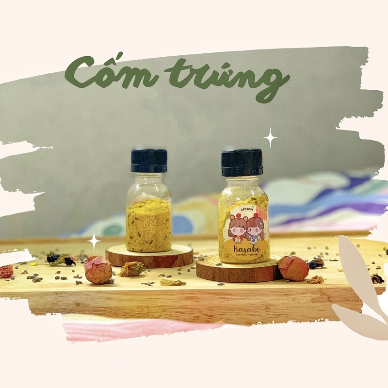 [Thức Ăn Dặm] Cốm Trứng Dành Cho Hamster - Kasabi Sốp