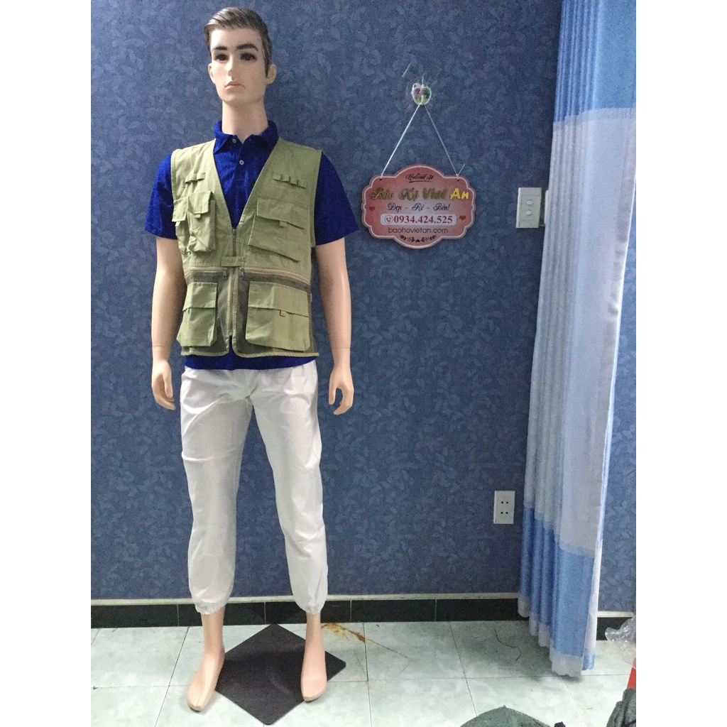 Áo Ghi Lê Đồng Phục Chuyên Dùng Trong Lao Động _ Hình Chụp Thật