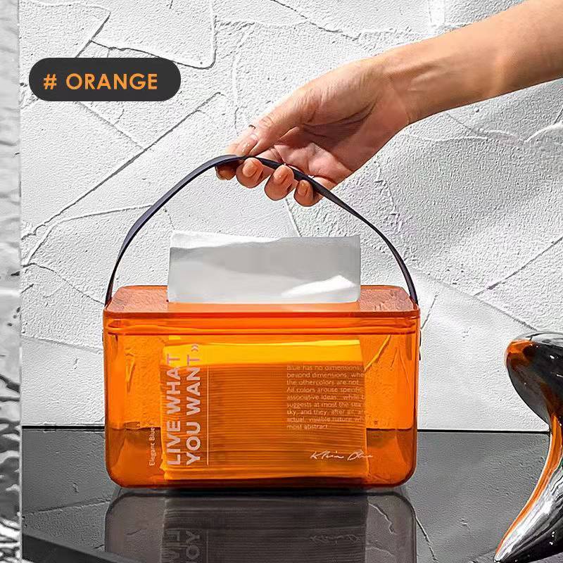 Hộp Đựng Khăn Giấy Để Bàn Kèm Giá Đỡ Tiện Dụng Sáng Tạo