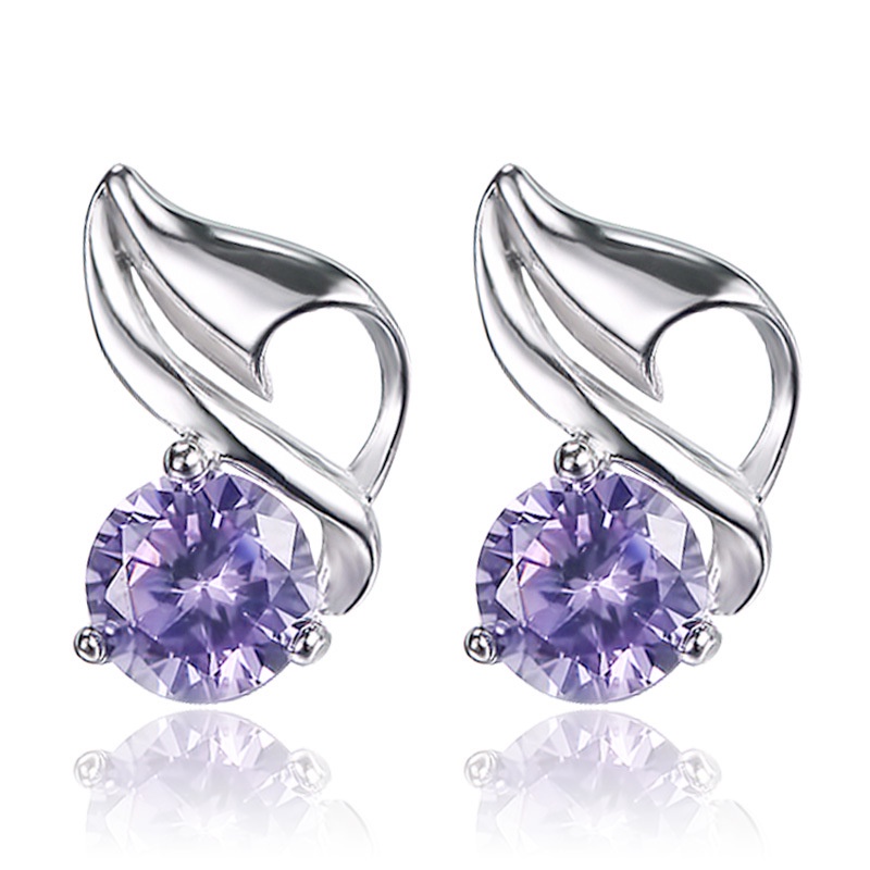 Khuyên Tai Bạc 925 Hình Vỏ Sò Đơn Giản Cổ Điển Thời Trang Cho Nữ-S1