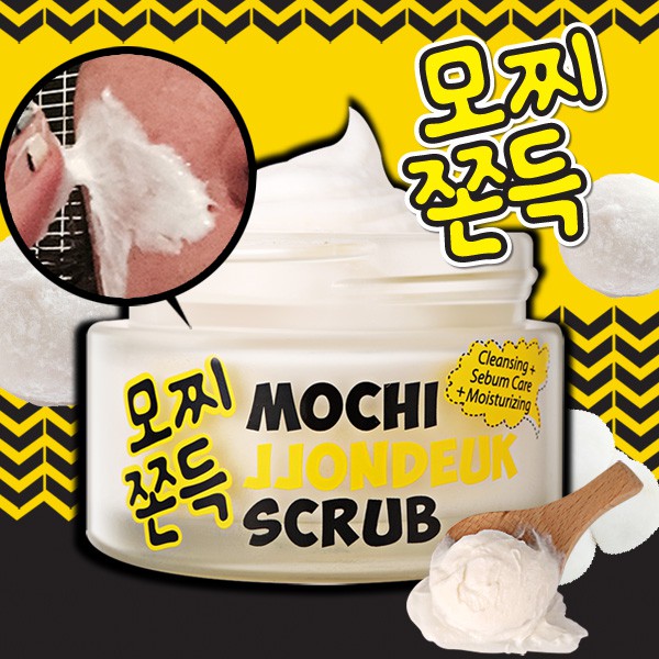 Tẩy da chết ❤️FREESHIP❤️ Mochi Scrub LABONITA làm sạch sâu lỗ chân lông, giúp da mịn màng tăng khả năng tại tạo da mới