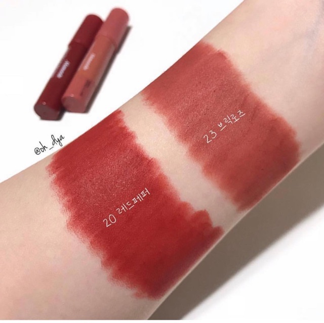 SON MAMONDE CREAMY TINT COLOR BALM INTENSE MÀU 23 - Brick rose | BigBuy360 - bigbuy360.vn