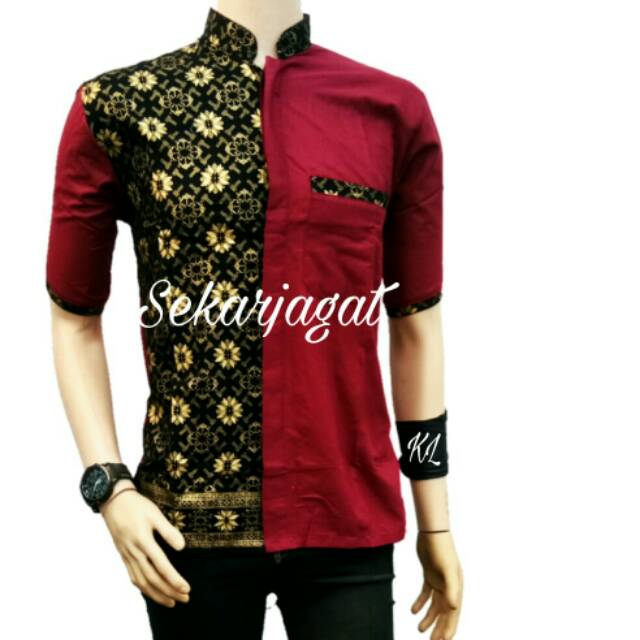 Áo Thời Trang Họa Tiết Batik Kawung - Tosca Xl 03 | BigBuy360 - bigbuy360.vn