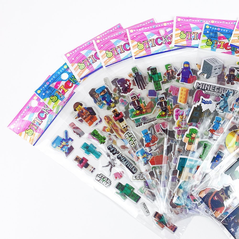 Sticker Minecraft 15 hình dán