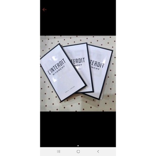 vial nước hoa givenchy linterdit edp