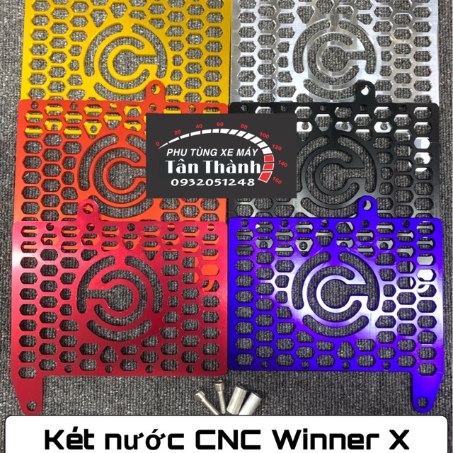 Két nước Winner X CNC đủ màu kèm ốc