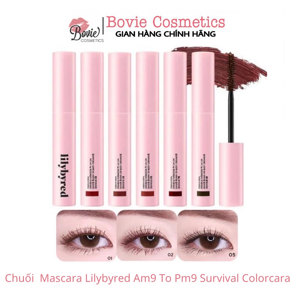 Chuốt mi Mascara Lilybyred Am9 To Pm9 Survival Colorcara