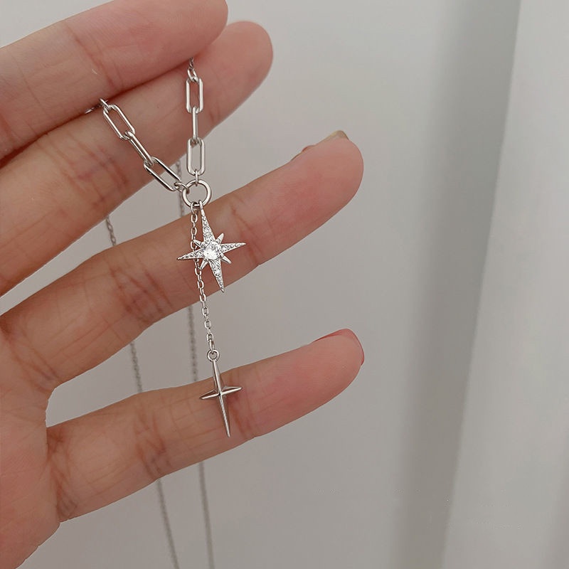 Vòng cổ Thời Trang Bằng Hợp Kim Mặt Hình Ngôi Sao Đầy Độc Đáo
