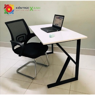 Bàn làm việc, bàn học chữ k. kích thước 100 x 48 x 75cm. khung sắt sơn tĩnh điện. gỗ mdf độ bền cao