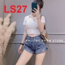 QUẦN JEAN SHORT NỬ CAO CẤP, ĐẲNG CẤP BẮT STREND LS27 N&CSHOP | BigBuy360 - bigbuy360.vn