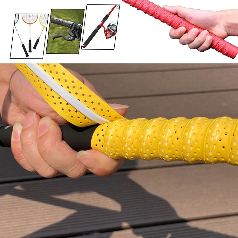 Cuộn dây quấn tay cầm cần câu cá thấm hút mồ hôi chống trơn trượt tiện dụng