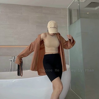 Áo ba lỗ chất thun tăm co giãn