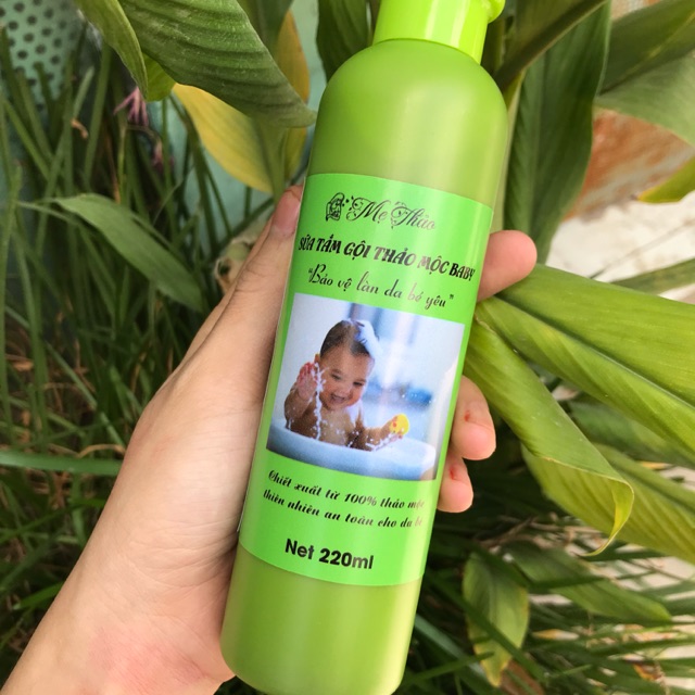 SỮA TẮM GỘI THẢO MỘC BABY (Handmade)