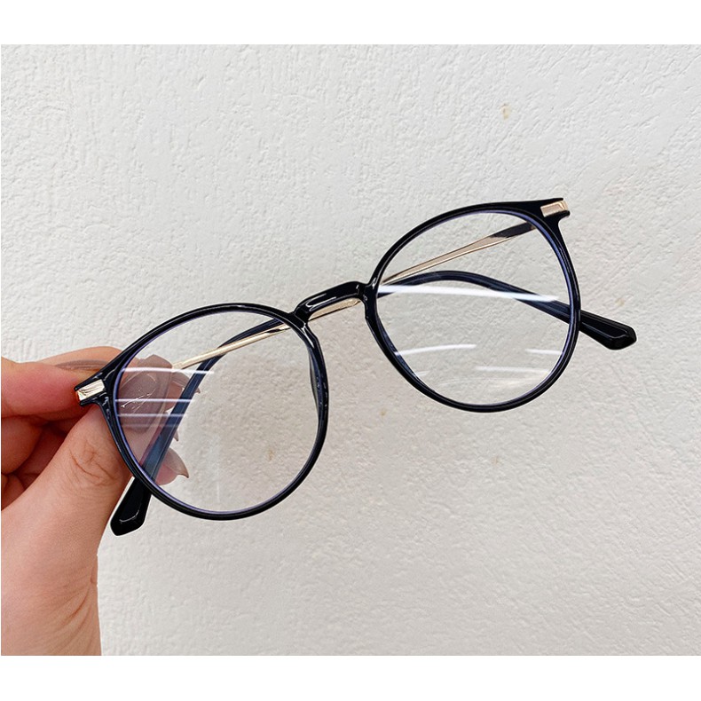 Gọng kính cận kim loại tròn lớn CN0006