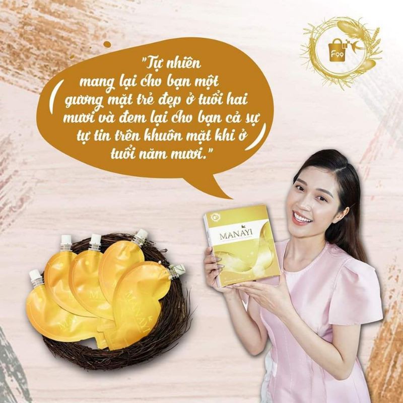 Mặt nạ Bùn khoáng Yến sào MANAYI