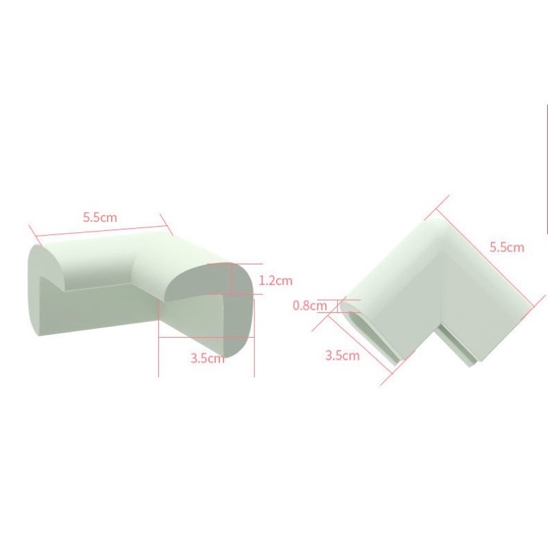 Bộ 4 Miếng Xốp Bọc Góc Cạnh Bàn An Toàn Cho Bé