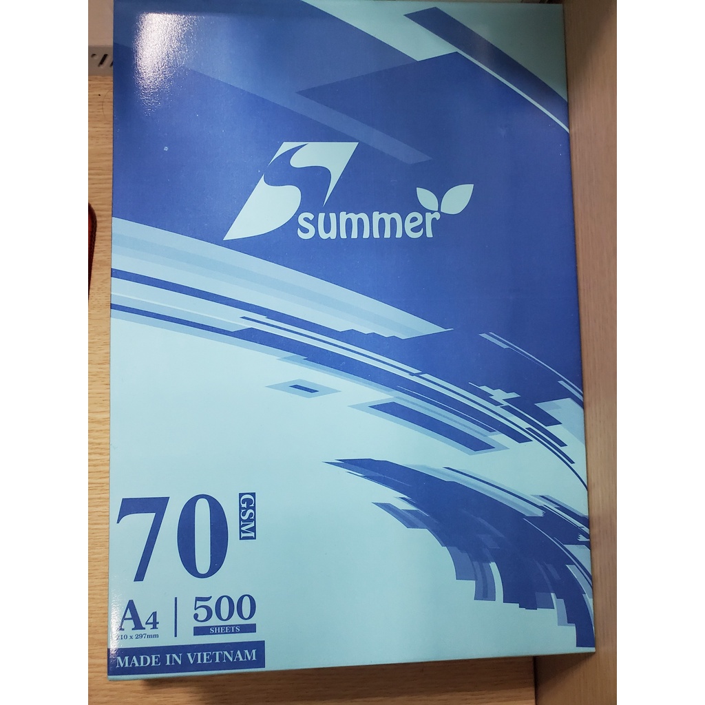 Giấy Ford màu A4 70gsm 500 tờ