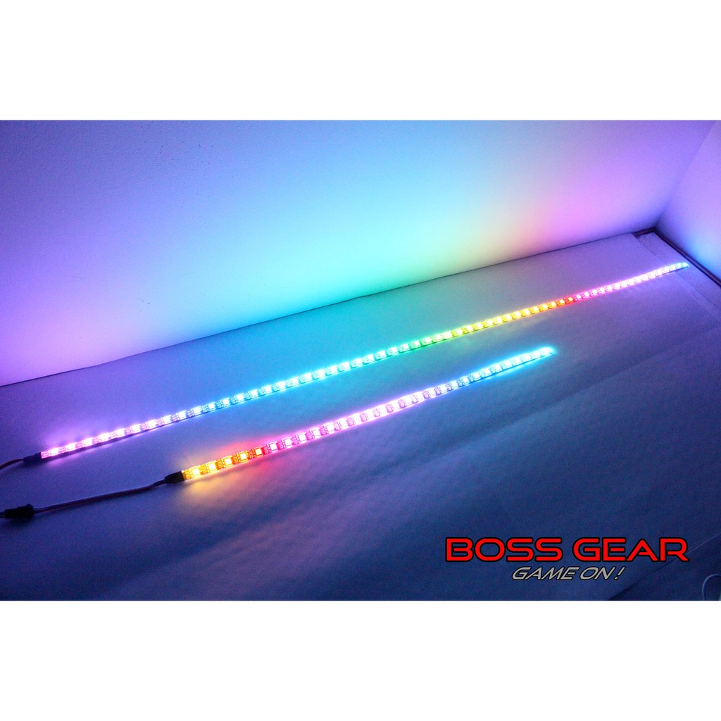 Dây led RGB 40cm đồng bộ hub Coolmon trang trí PC | BigBuy360 - bigbuy360.vn