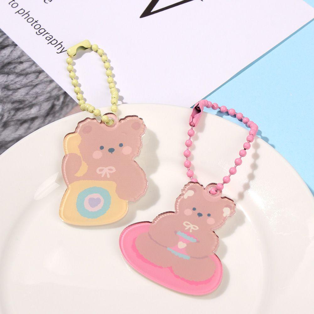Móc Khóa Hình Gấu Bằng Acrylic MIHAN1